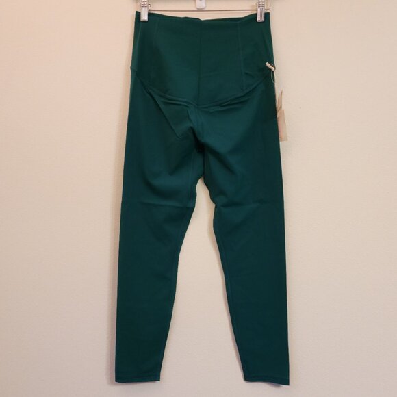 Free People x HATCH Never Better Maternity Leggings Sz MGarden Green Boho Yoga - Picture 5 of 15